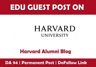 Write And Publish Guest Post On Harvard - Harvard. edu