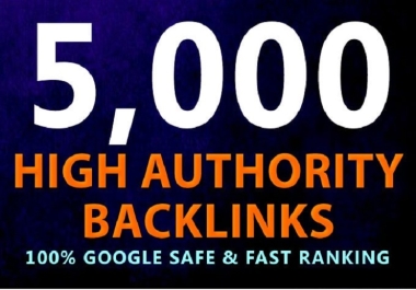 5,000 contextual backlinks seo link building