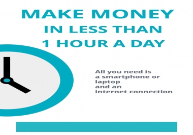 Make Money In Less Than 1 hour a day PLR eBook