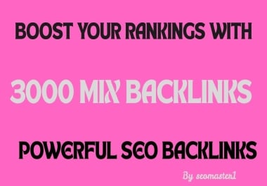3000 Backlinks SEO Premium Link Building Service for Indonesia,  Thailand & Korea