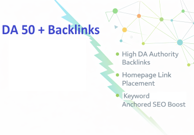 10 High Authority All DA 50 + PBN Homepage Backlinks From Aged Domains in 24 Hours