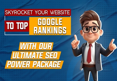 Ultimate Package Manually Done PAGE 1 SEO Booster - Guaranteed Rankings or Money Back