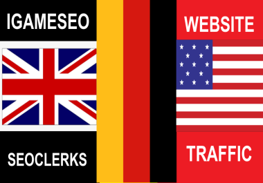 Real Human Google Traffic 5,000 UK United Kingdom Or 15,000 Germany Or 30,000 USA Websites 1 Keyword