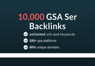 GSA Blast GSA SER To Create 10,000 Backlinks And CRUSH Your Competition