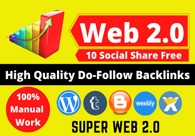 Create 100 Web 2.0 Blog Properties Contextual Backlinks
