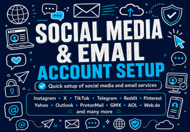 Get 1 new set of login credentials for a platform,  email service or other online service