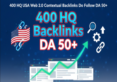 create 400 USA web 2 0 contextual niche related