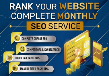 Rank Your Site On First Page With Complete SEO Servic...