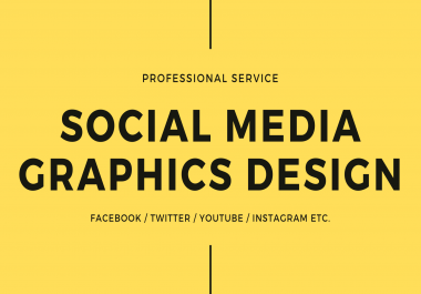 Social Media Cover & Profile Picture Designing with your Logo