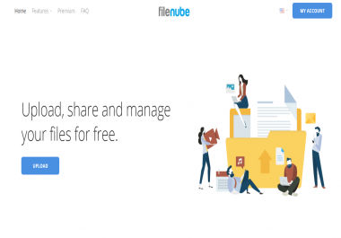 give you a premium promo code for unlimited cloud storage on filenube