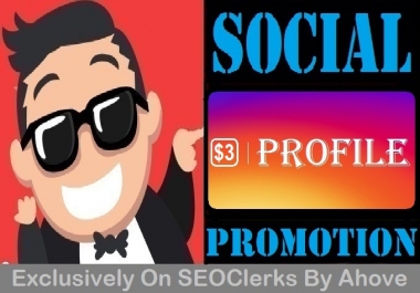 Add Soical Media Profile Promotion Offer2