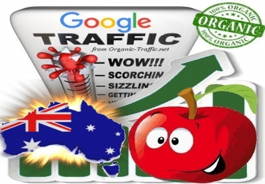 Australian Search Traffic from Google. com. au with your Keywords