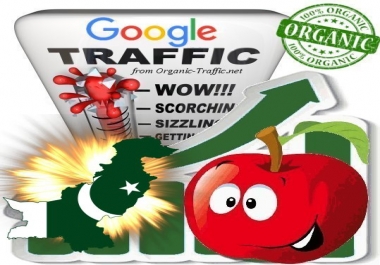 Pakistanian Search Traffic from Google. com. pk with your Keyword