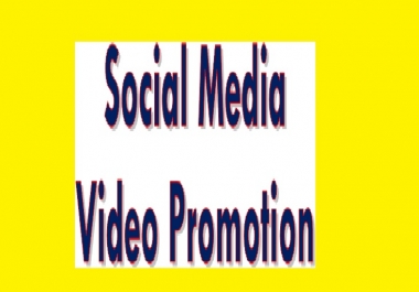 Get Instant & Non Drop Social Media Video Marketing