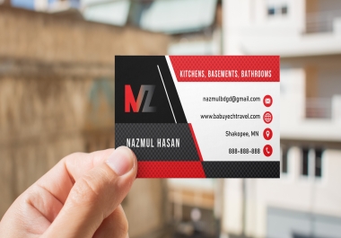 Design any attractive Business Card