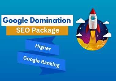 Google DOMINATION SEO package - Multi Tiered Link Strategy for Higher Google Ranking