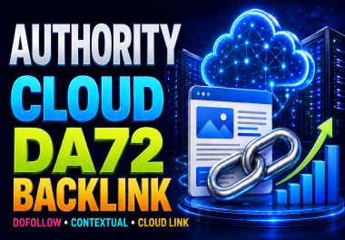 Authority Cloud DA72 Contextual Backlink