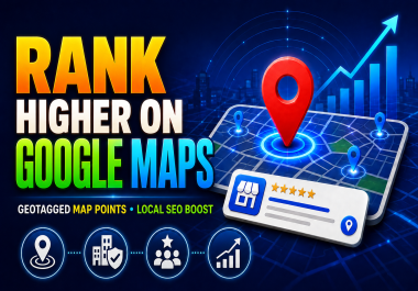 Geotagged Map Points for Local SEO Boost