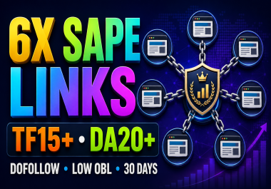 6x SAPE links with TF15+ and DA20+