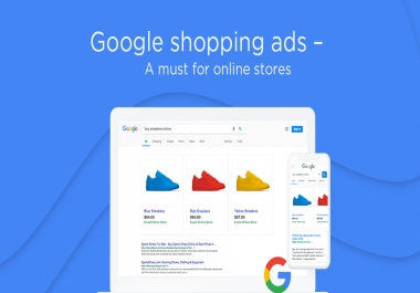 Create shopping ads and a feed for google merchant center