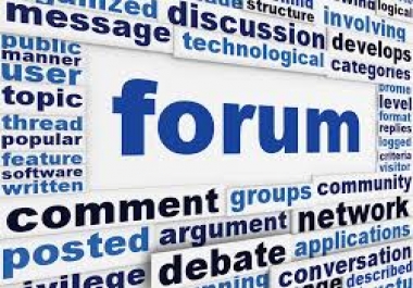 Promote your Wesbsite Or Service in 60 Arabic Forums