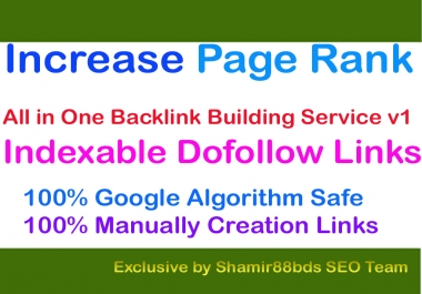 Natural All in One Backlink Building Service v1 to Increase Page Rank