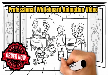 Get a Stunning and Eye-Catching Whiteboard Animation Video for your Business