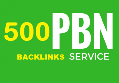 Super Mixed 500+ Manually PBN backlinks Link Building High PR PA DA Fast Rank up