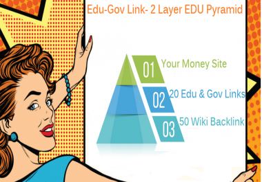 Edu & Gov Link Booster - 2 Tiered EDU & GOV Link Pyramid