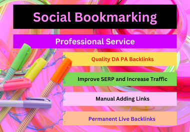 150+ Instant Live Social Bookmarking Backlinks Links Rank Traffic Faster