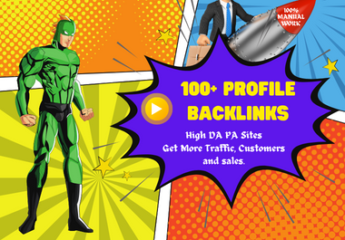 100 Google Dominating Profile Backlinks Reddit TED Be etc Manually Do Follow Quick Ranking