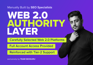 Web 2.0 Authority Buffer Blogs,  Manually Built With Private Access