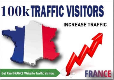 100000 Real FRANCE Website Traffic Visitors