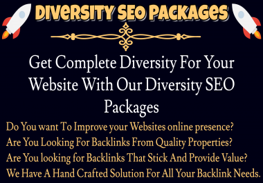 Diversity Seo Package- Web 2.0,  Video,  Social,  PDF/DOC Links All In One Ranking Package