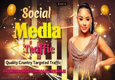 Get Sales 10,000 Quality Country Targeted Social Media Traffic to your Adult/Casino website
