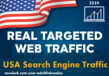 Send 5k-300k USA keyword targeted search engine traffic