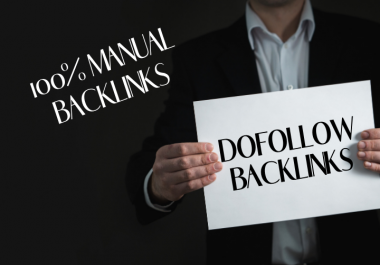 Build 50 Dofollow SEO Backlinks For Google Ranking