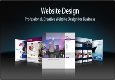 I Will Create 5 page Static Website with Free 1 year hosting,  Free SSL and free. com Domain.