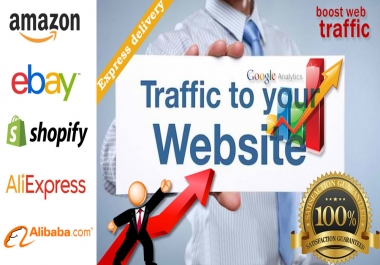 Promote any Website of Amazon,  eBay,  Shopify,  AliExpress,  Alibaba online store