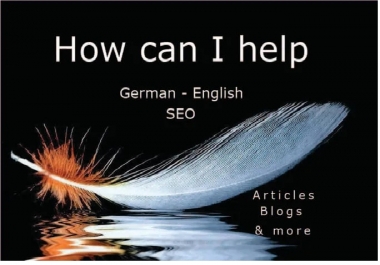 write an engaging german article,  your customer wants to read