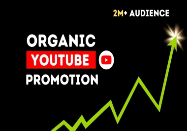 High Quality YouTube Video Promotion - Real Users
