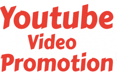 REAL YOUTUBE VIDEO PROMOTION FOR