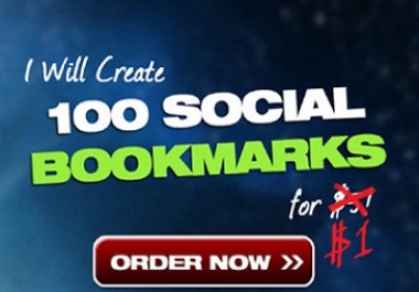 Do 100 Social Bookmarks Permanent DoFollow links