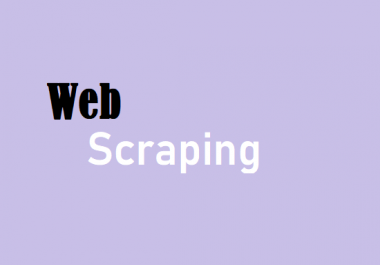 I will write script to crawl/scrap data from any website