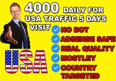 Send REAL USA Website Traffic from Google Search
