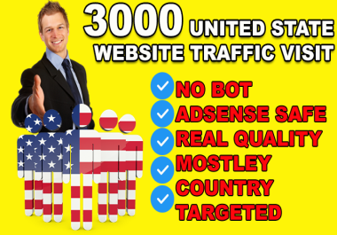 Send 3,000+ Google Analytics Safe Visitors