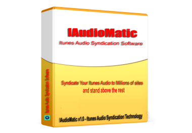 IAudioMatic - Itunes Audio Album SEO link building & Syndication Software