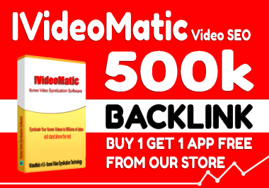 IVideoMatic - Itunes Music Video SEO link building & Syndication Software