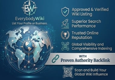 Get an Approved EverybodyWiki Page - Boost Your Online Credibility