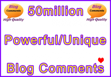 50million SEO Ultra-Safe Tiered Blog Comments
